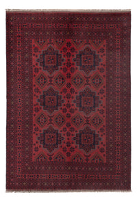 Afghan Teppich - Kunduz - 297 x 205 cm - rot