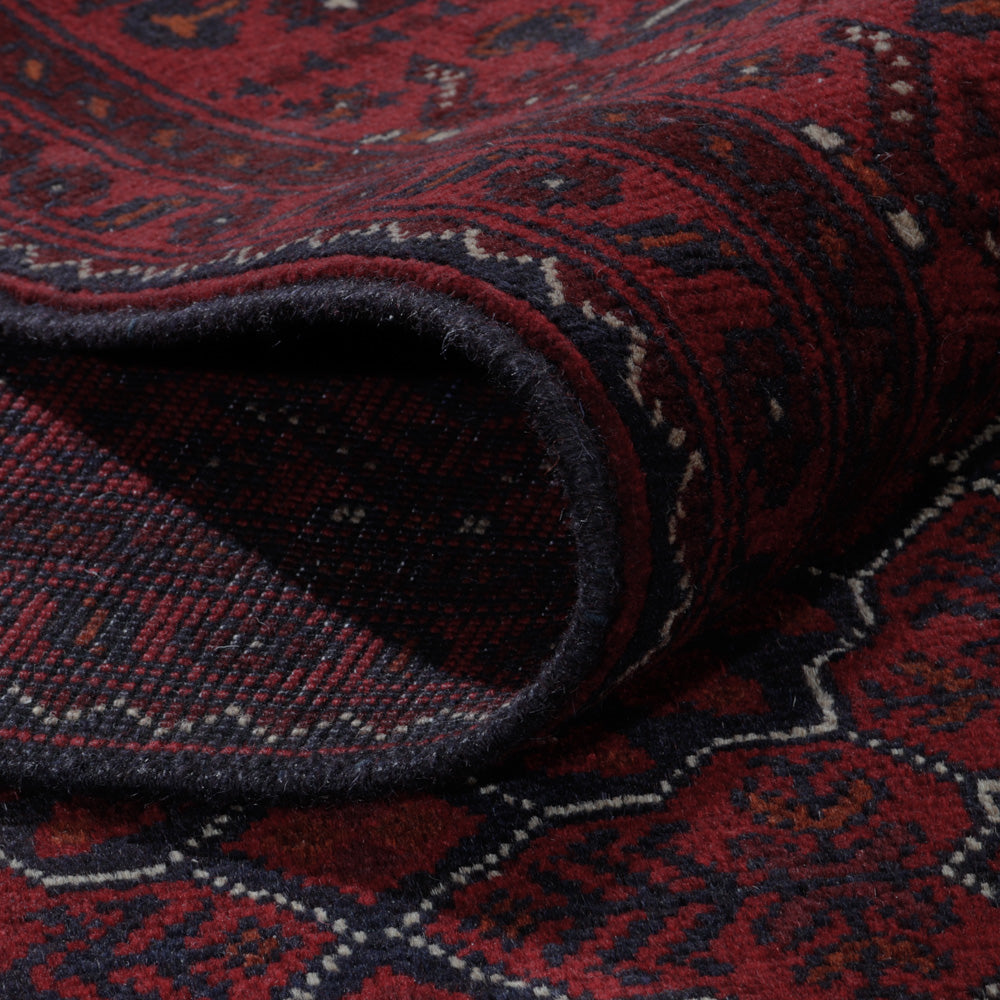 Afghan Teppich - Kunduz - 292 x 200 cm - rot