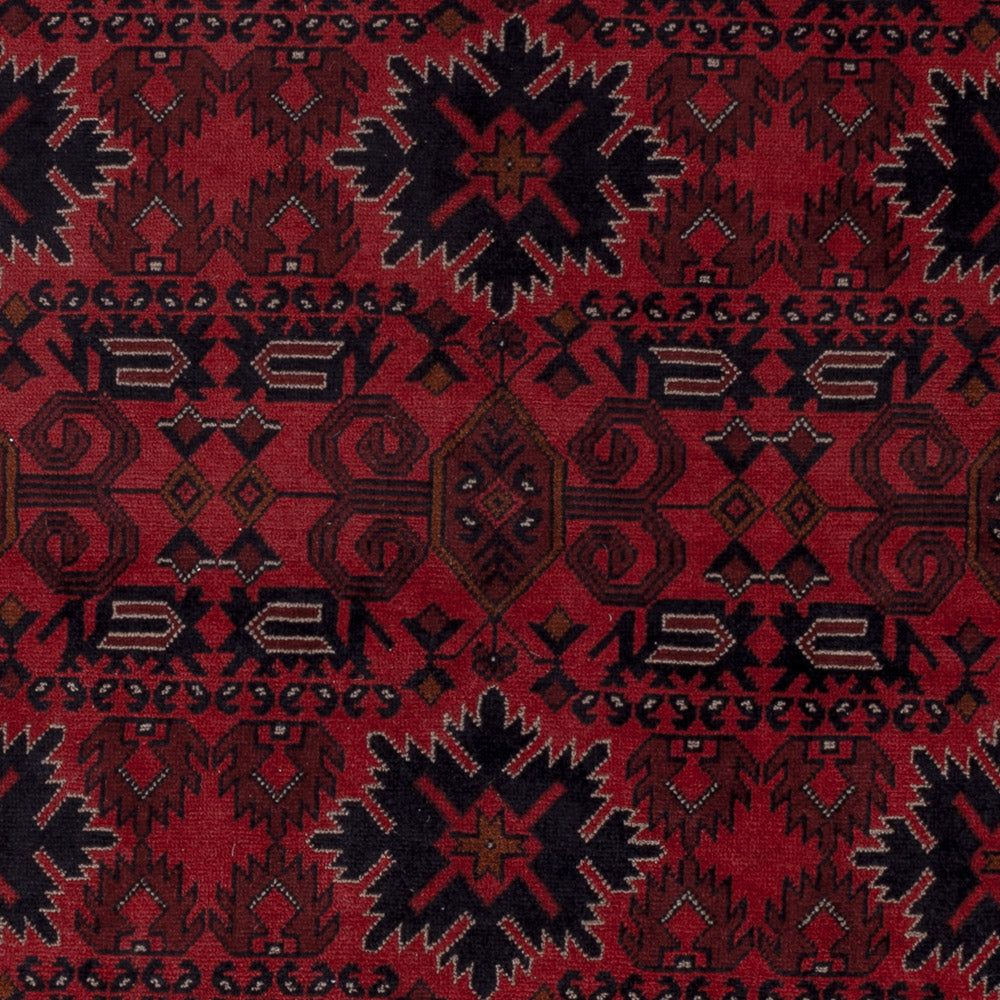Afghan Teppich - Kunduz - 293 x 199 cm - rot