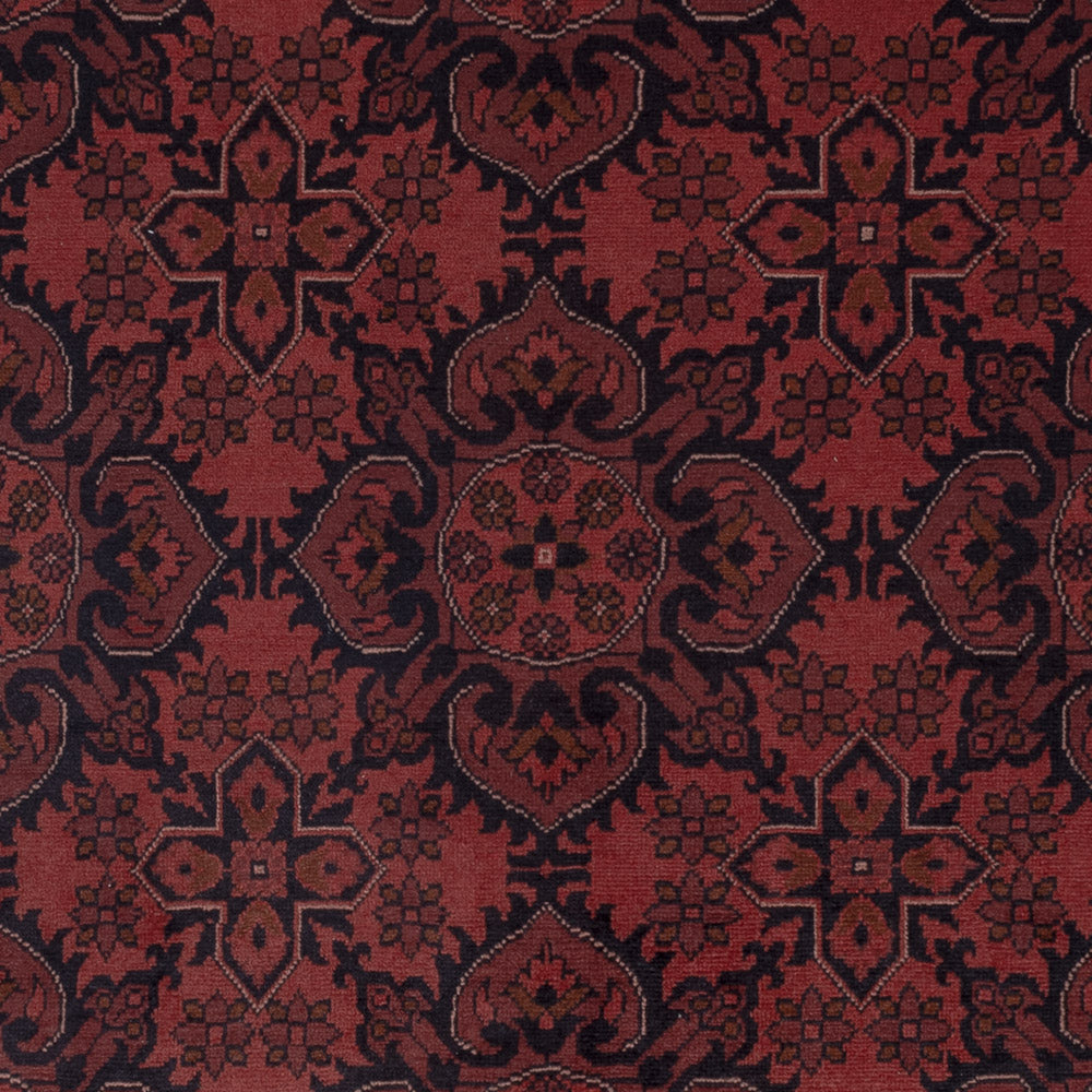 Afghan Teppich - Kunduz - 301 x 202 cm - rot