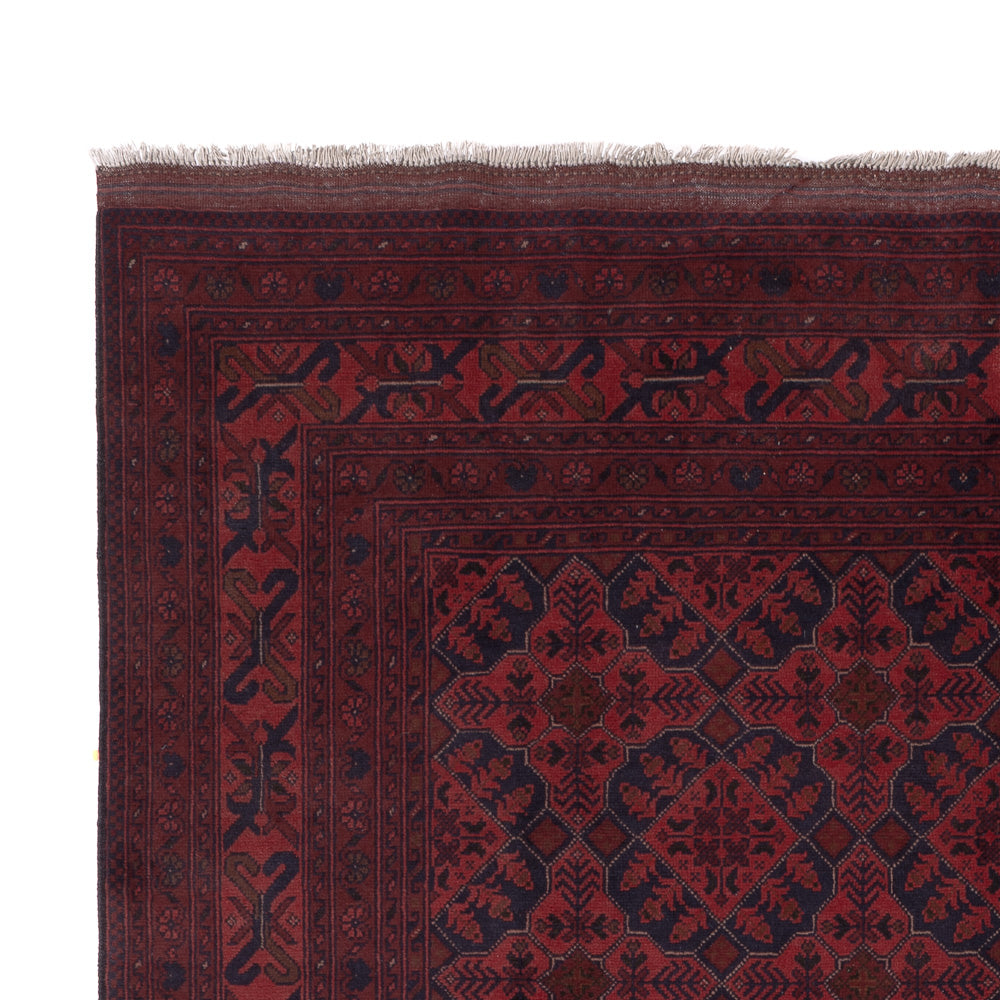Afghan Teppich - Kunduz - 295 x 193 cm - rot