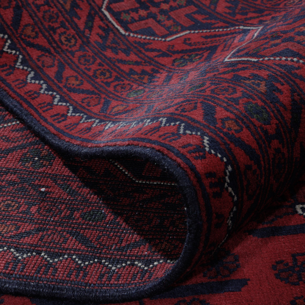 Afghan Teppich - Kunduz - 288 x 200 cm - rot