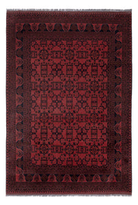 Afghan Teppich - Kunduz - 292 x 196 cm - rot