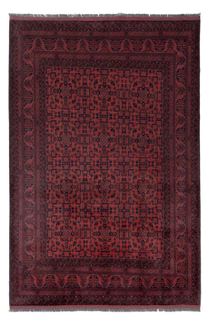 Afghan Teppich - Kunduz - 291 x 192 cm - rot