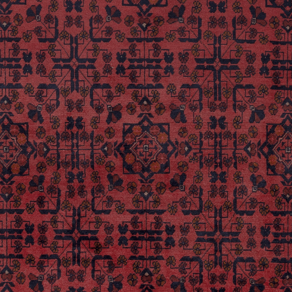 Afghan Teppich - Kunduz - 291 x 192 cm - rot