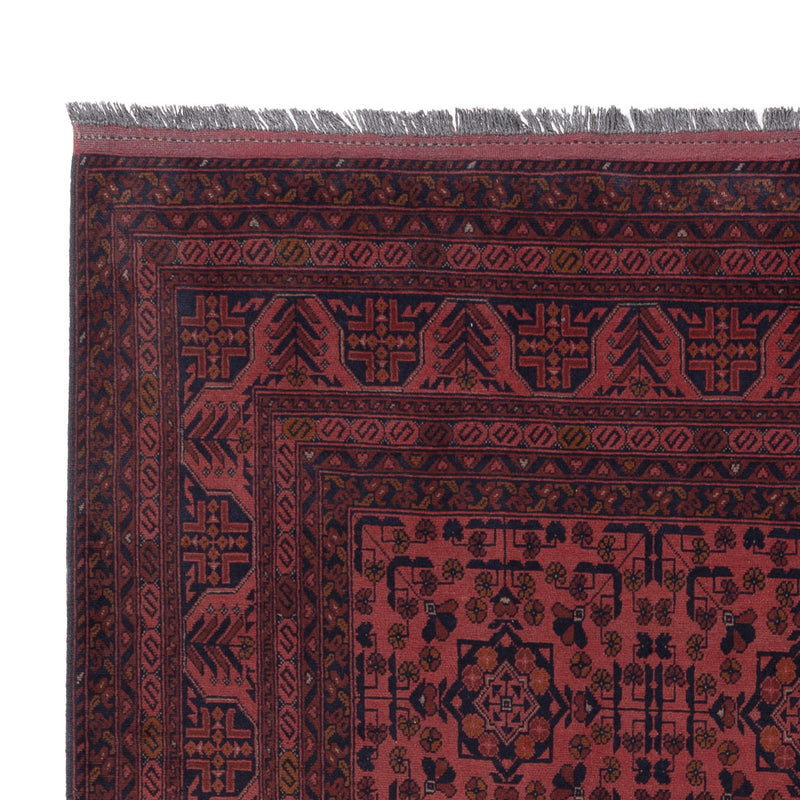Afghan Teppich - Kunduz - 291 x 192 cm - rot