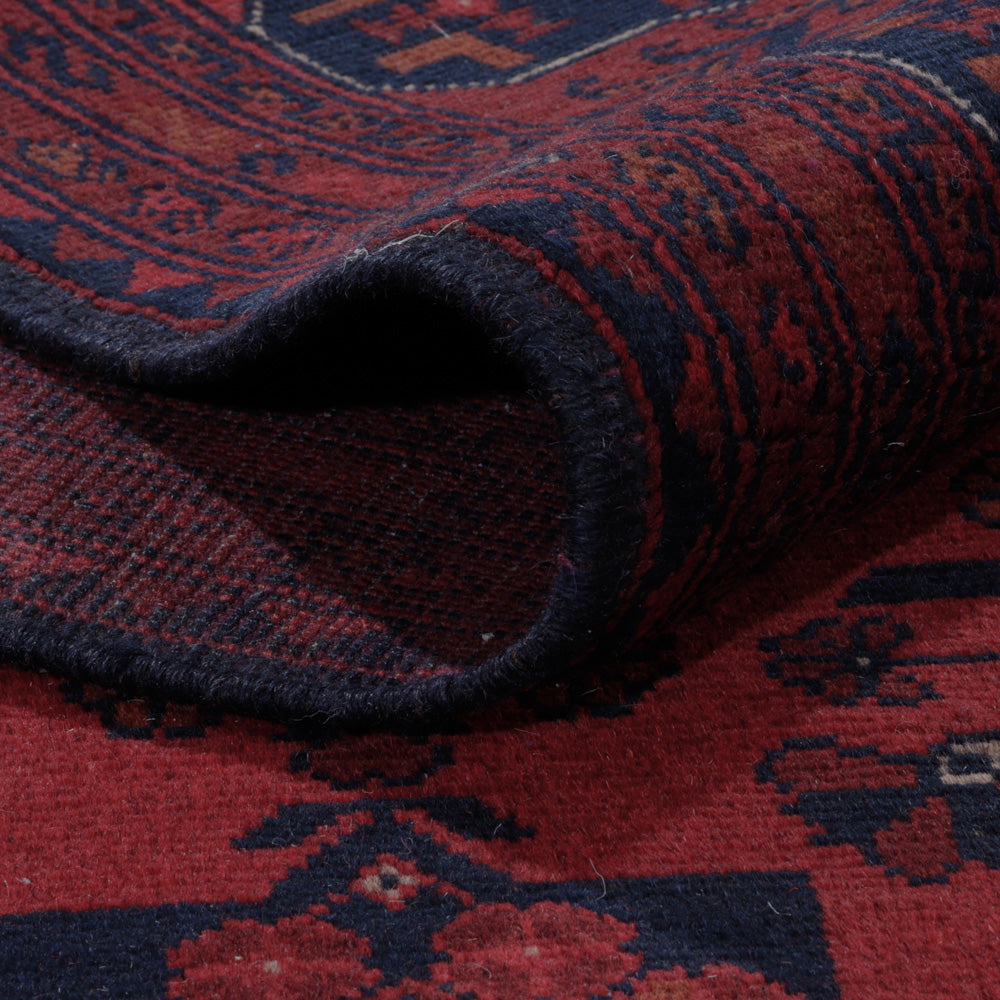 Afghan Teppich - Kunduz - 286 x 199 cm - rot