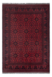 Afghan Teppich - Kunduz - 285 x 199 cm - rot