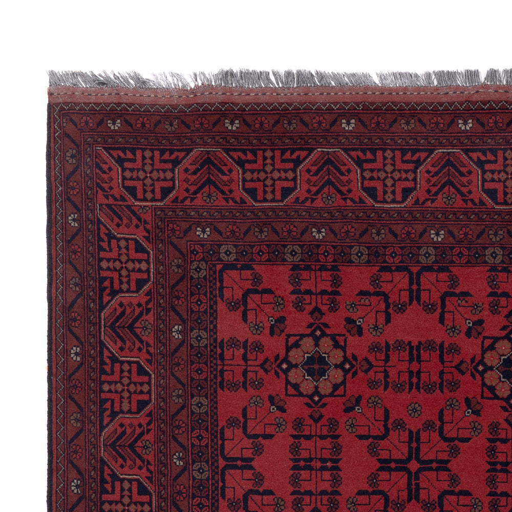 Afghan Teppich - Kunduz - 288 x 201 cm - rot