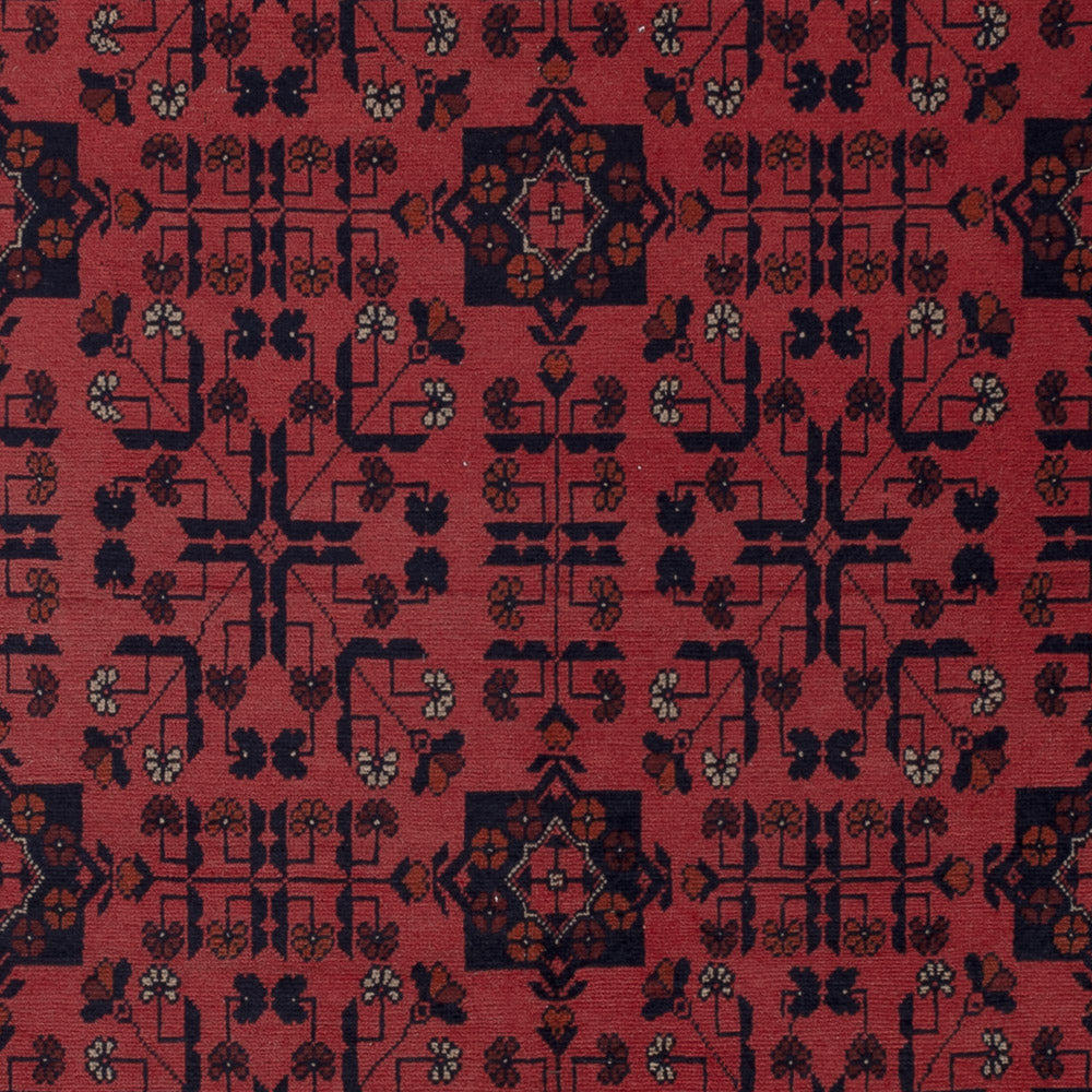 Afghan Teppich - Kunduz - 286 x 201 cm - rot