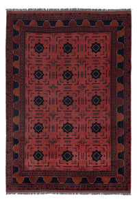 Afghan Teppich - Kunduz - 295 x 204 cm - rot