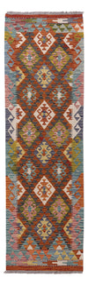 Kelim Maimene Teppich 60x202cm - Läufer / Mehrfarbig / 60 x 202 cm Läufer