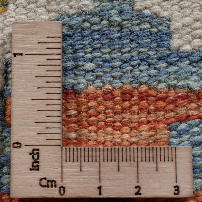 Läufer Kelim - Splash - 195 x 60 cm - mehrfarbig