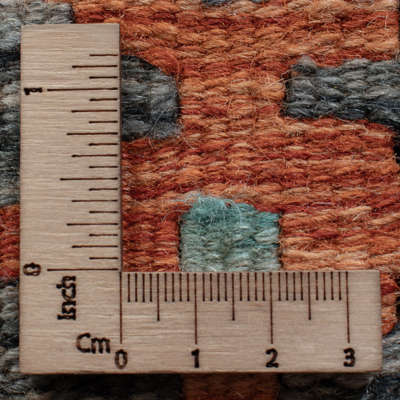 Läufer Kelim - Splash - 201 x 59 cm - mehrfarbig