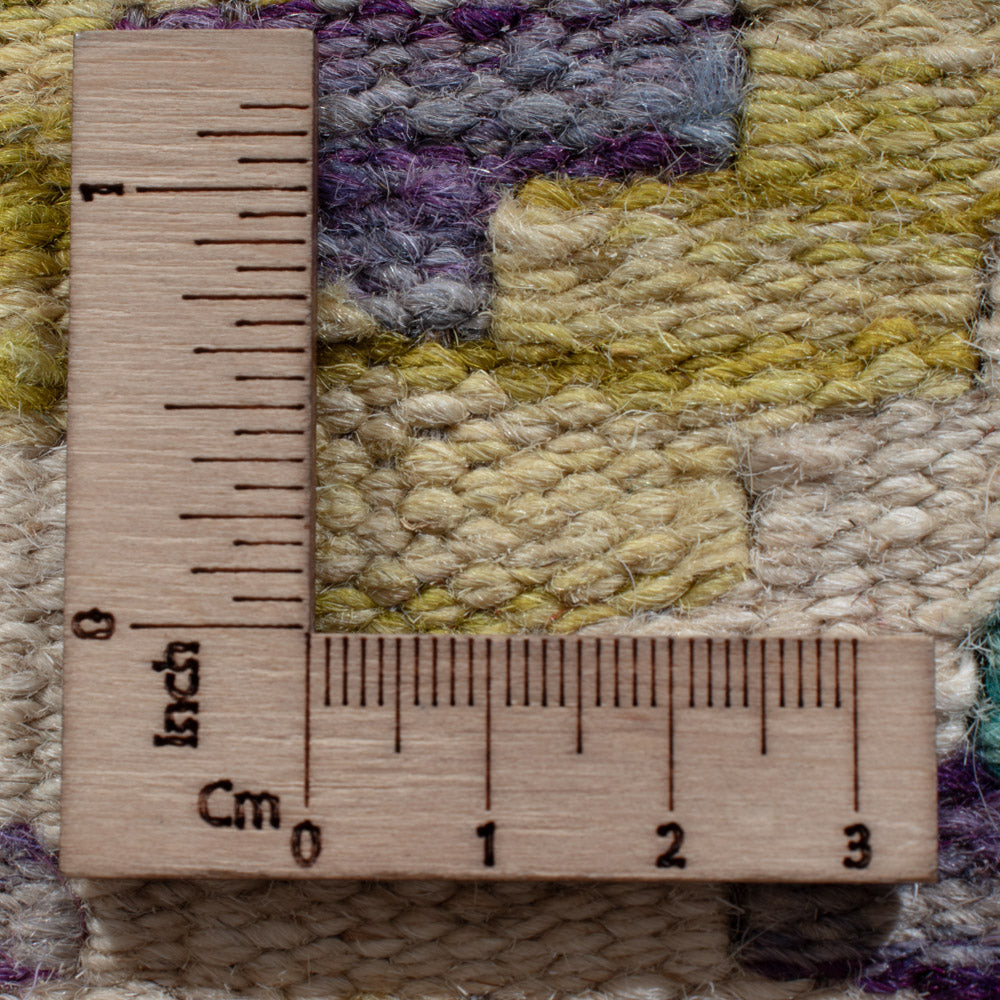 Läufer Kelim - Splash - 194 x 81 cm - mehrfarbig