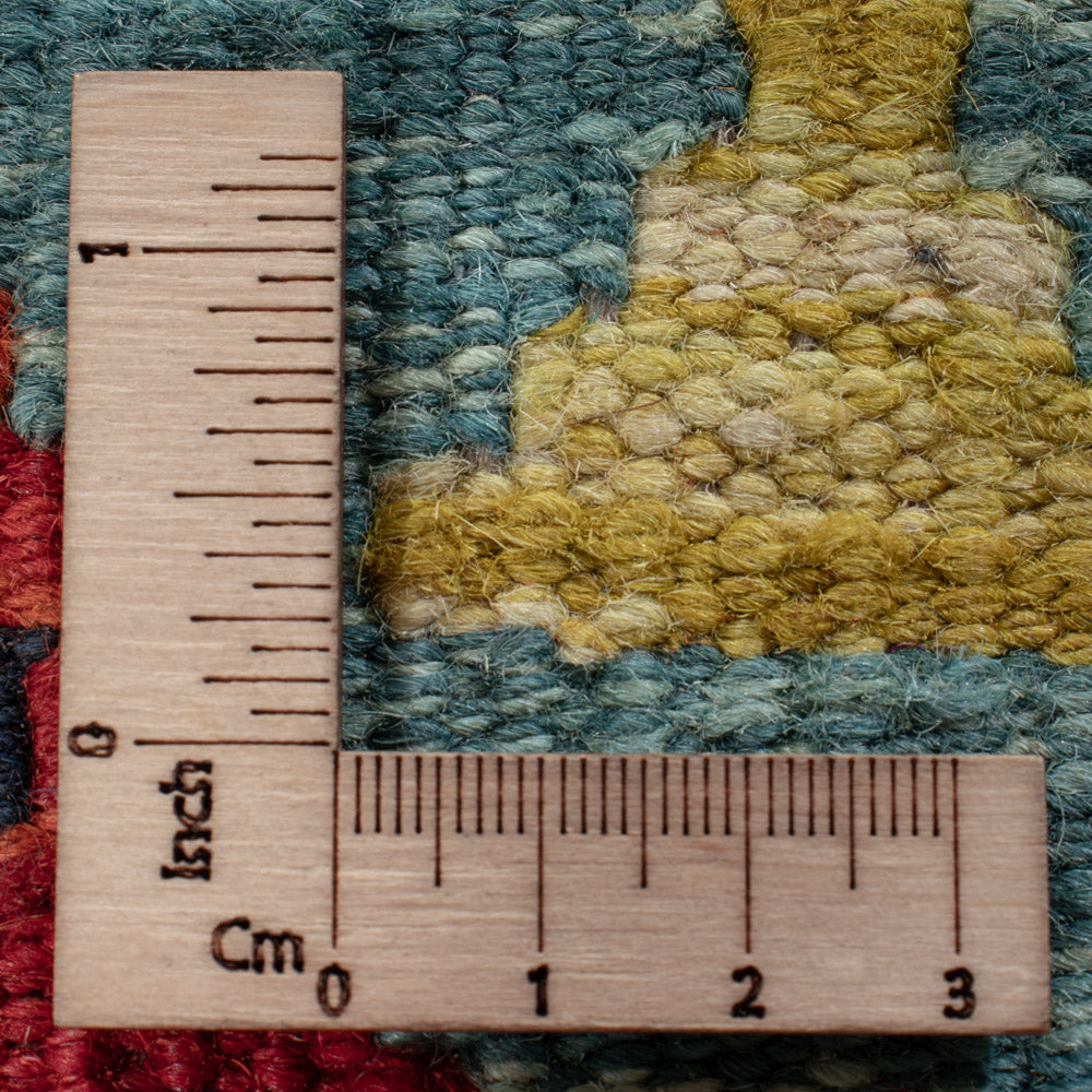 Läufer Kelim - Splash - 191 x 80 cm - mehrfarbig