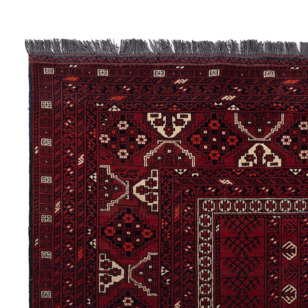 Afghan Teppich 242x153cm - Orientteppich