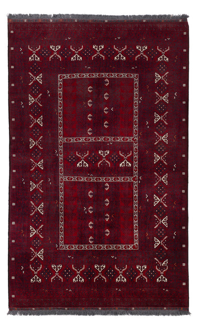 Afghan Teppich 155x255cm - Orientteppich
