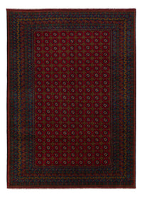 Afghan Teppich - Filpa - 348 x 248 cm - dunkelrot