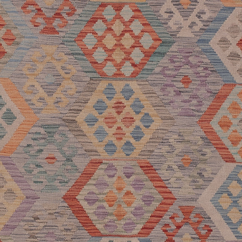 Kelim Teppich - Splash - 350 x 256 cm - mehrfarbig