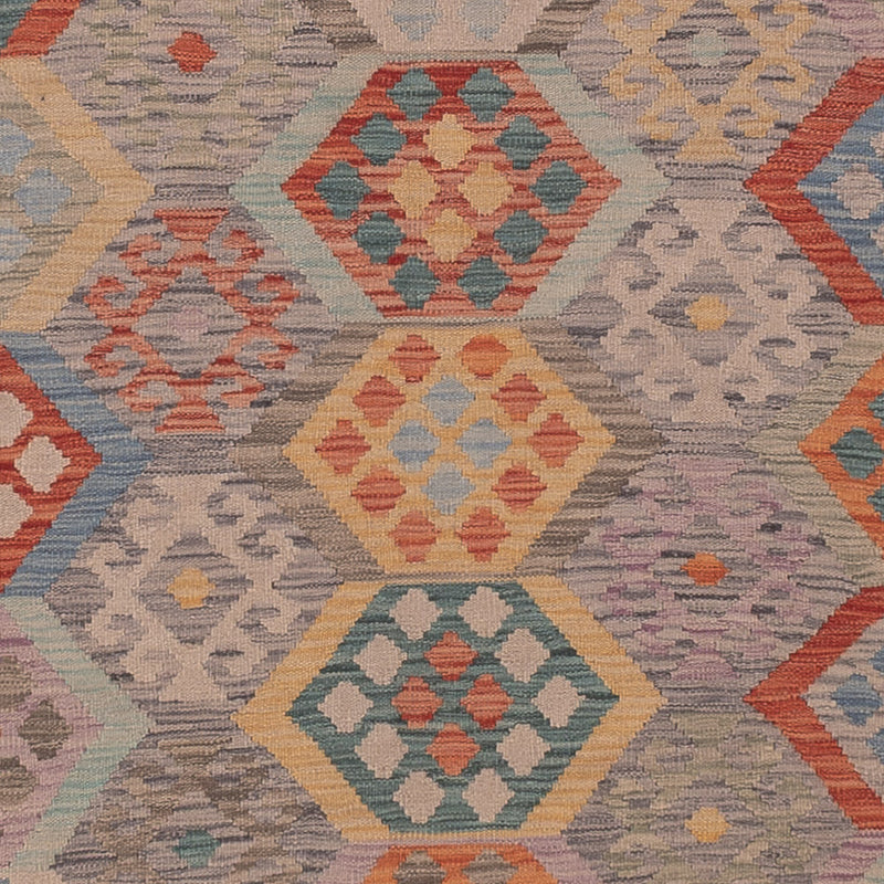 Kelim Teppich - Splash - 352 x 255 cm - mehrfarbig