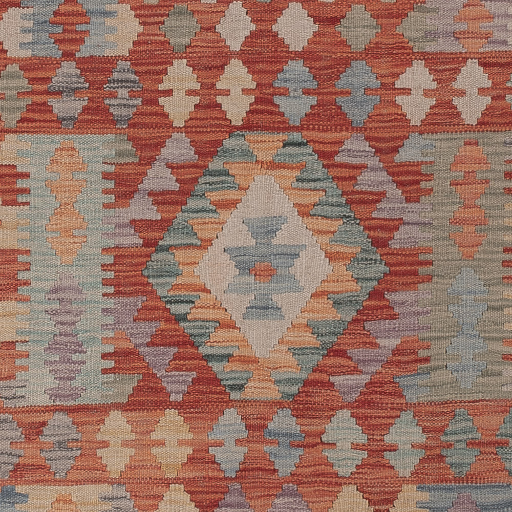 Kelim Teppich - Splash - 299 x 242 cm - mehrfarbig