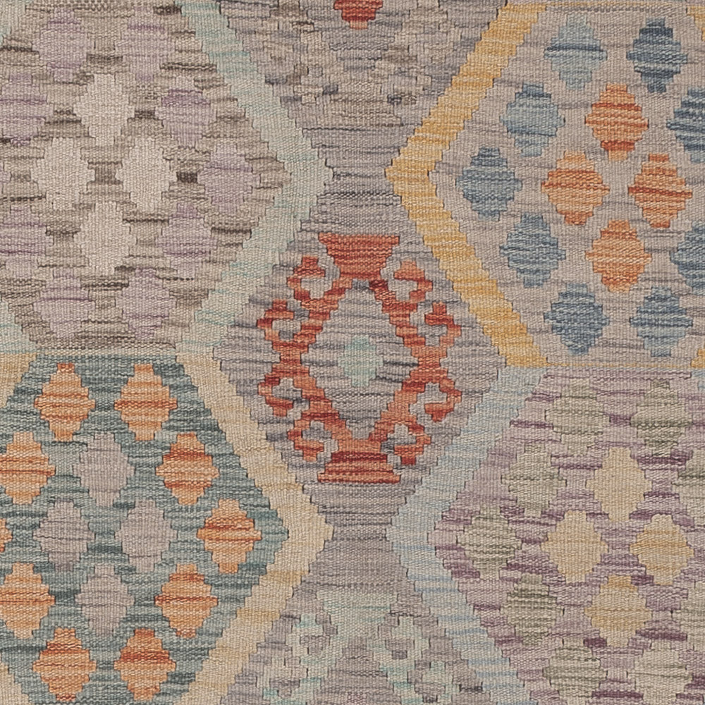 Kelim Teppich - Splash - 299 x 203 cm - mehrfarbig