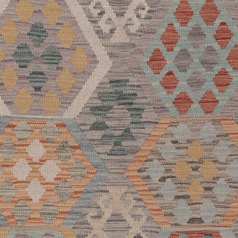 Kelim Teppich - Splash - 297 x 198 cm - mehrfarbig