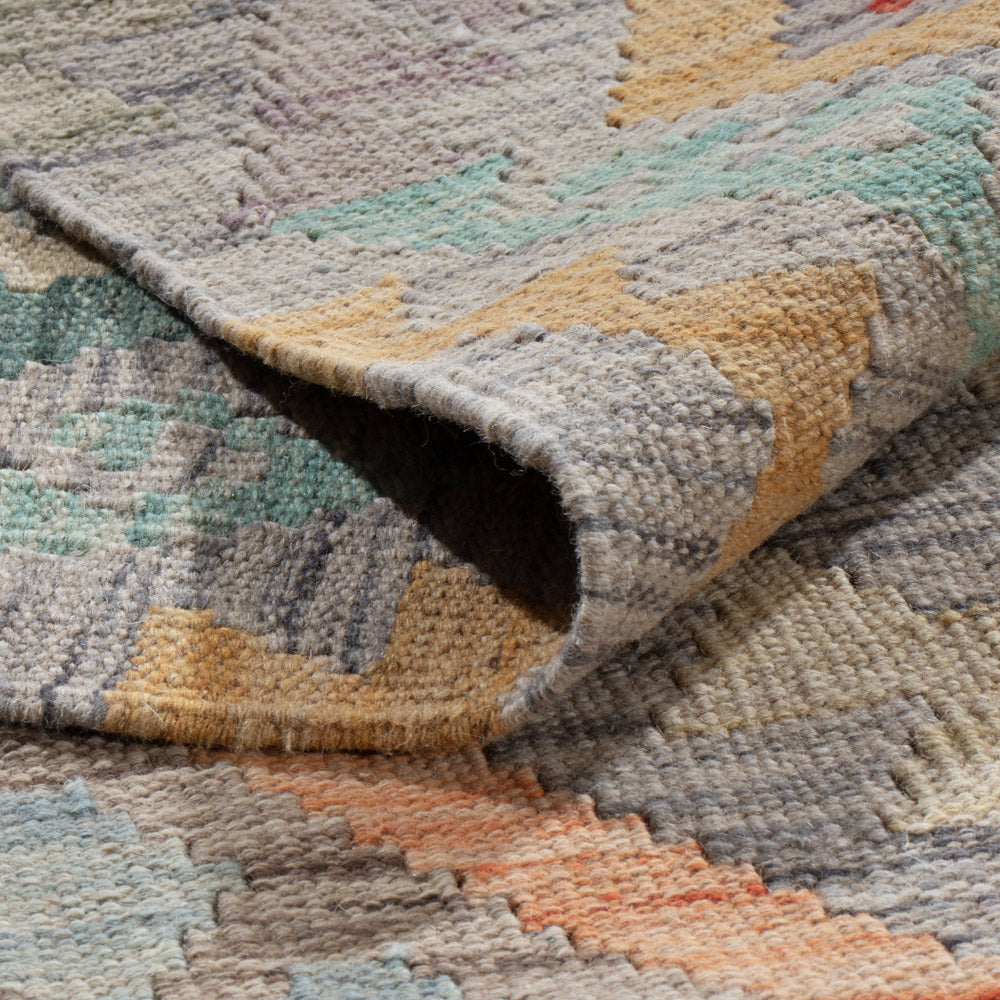 Kelim Teppich - Splash - 297 x 198 cm - mehrfarbig