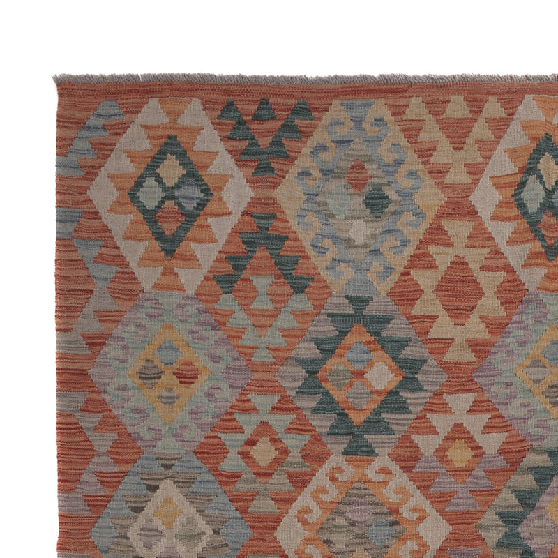 Kelim Teppich - Splash - 301 x 197 cm - mehrfarbig