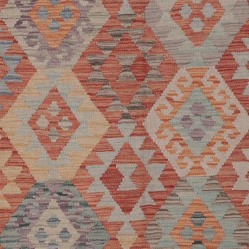 Kelim Teppich - Splash - 296 x 257 cm - mehrfarbig