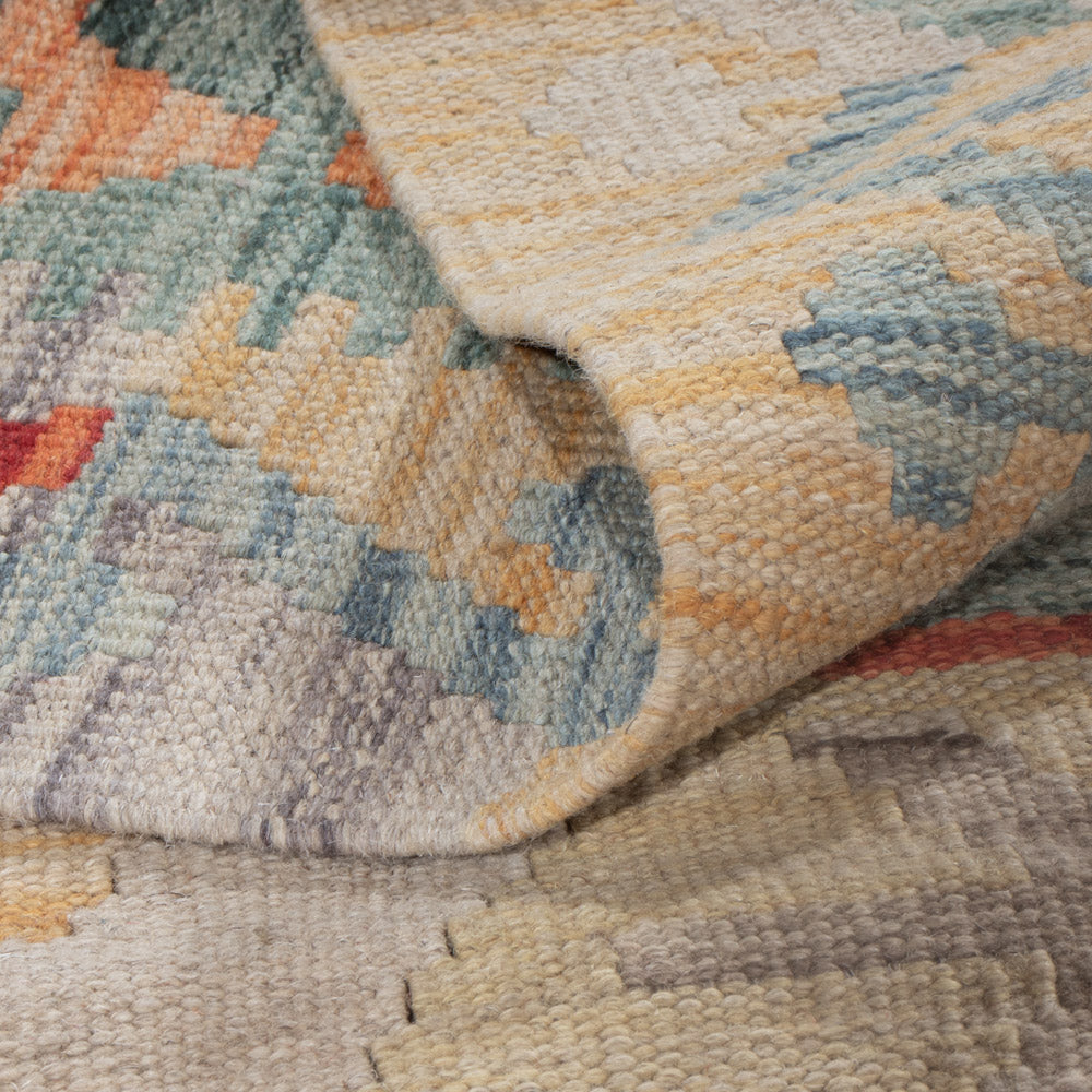 Kelim Teppich - Splash - 235 x 167 cm - mehrfarbig