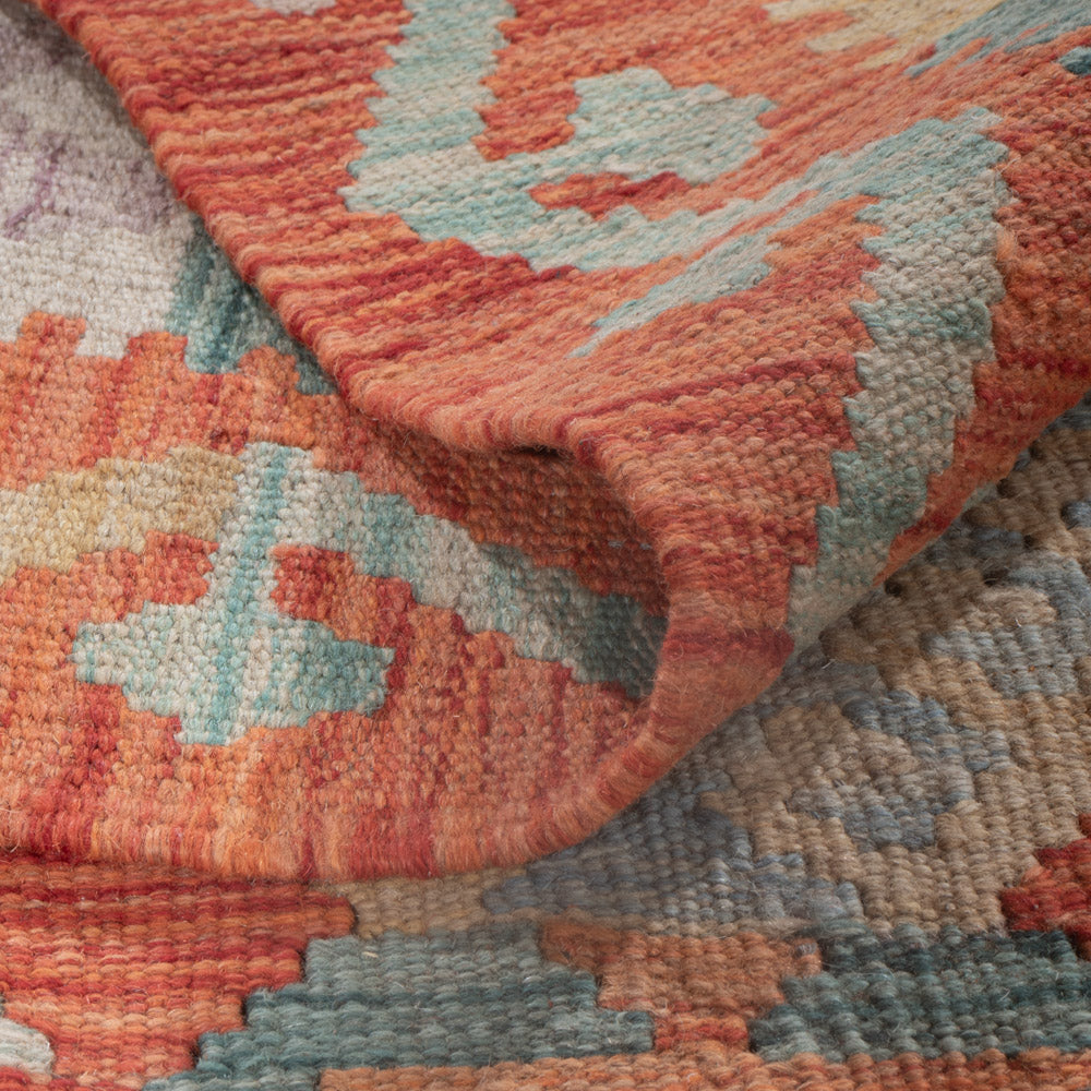 Kelim Teppich - Splash - 246 x 173 cm - mehrfarbig