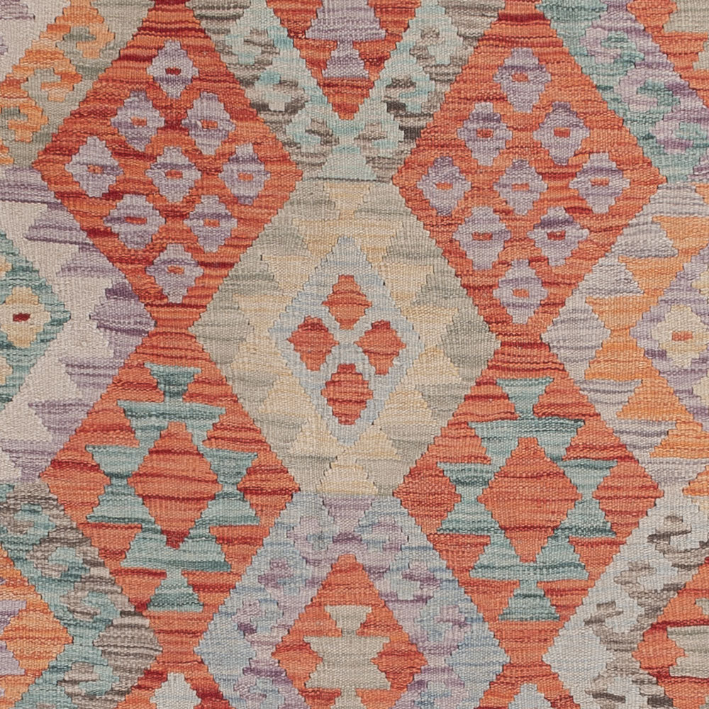 Kelim Teppich - Splash - 243 x 178 cm - mehrfarbig