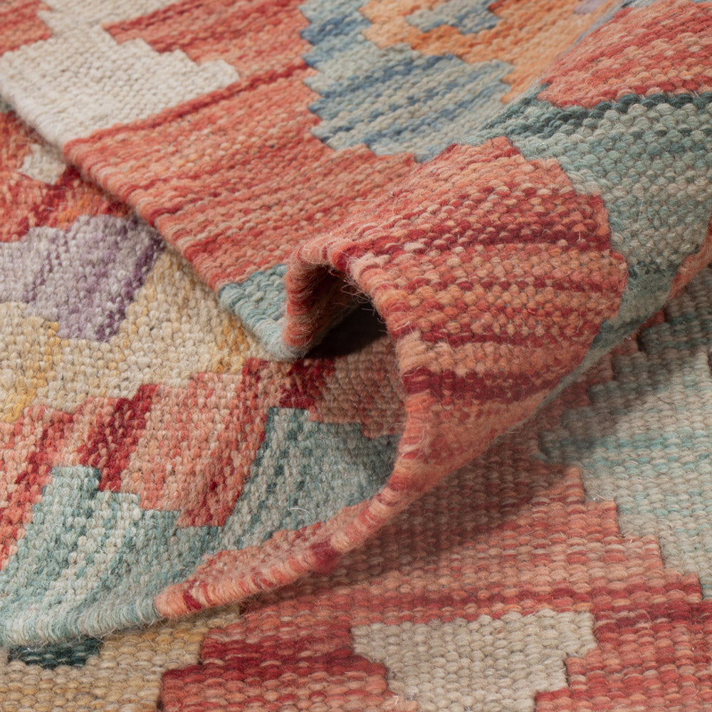 Kelim Teppich - Splash - 242 x 174 cm - mehrfarbig