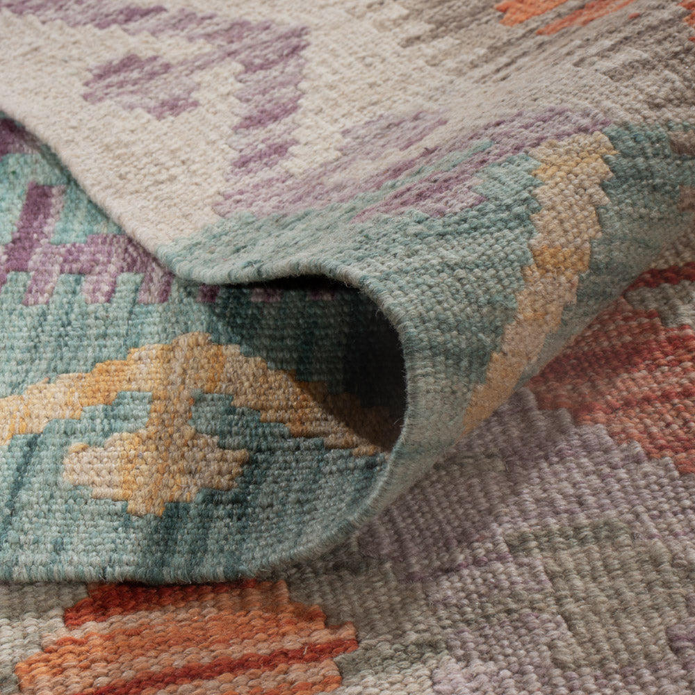 Kelim Teppich - Splash - 236 x 173 cm - mehrfarbig