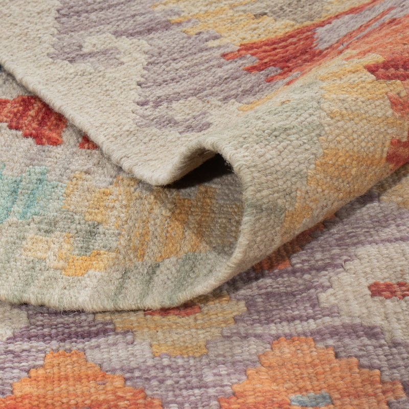 Kelim Teppich - Splash - 242 x 178 cm - mehrfarbig