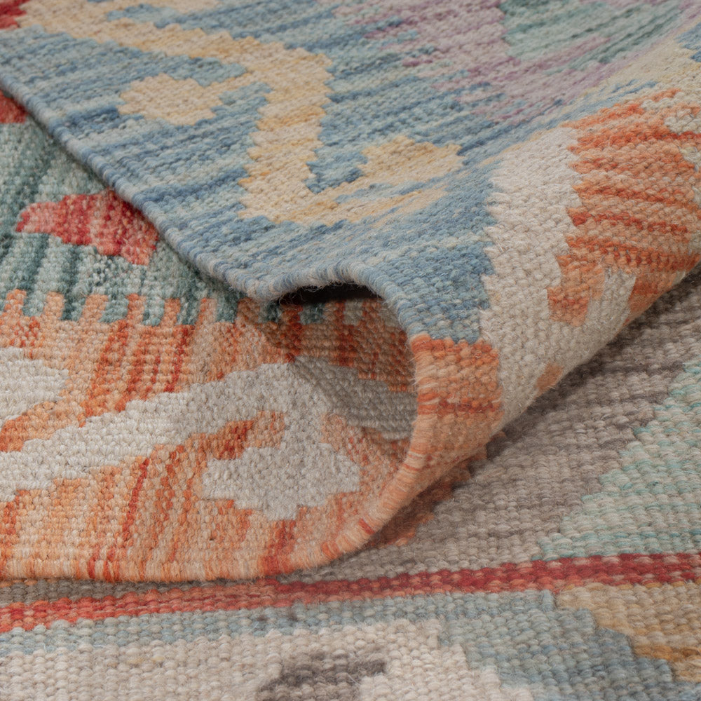 Kelim Teppich - Splash - 244 x 180 cm - mehrfarbig