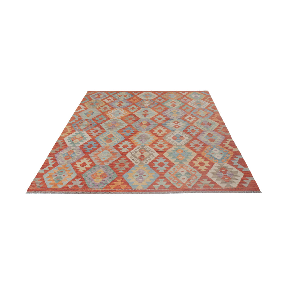 Kelim Teppich - Splash - 243 x 177 cm - mehrfarbig