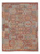 Kelim Teppich - Splash - 195 x 147 cm - mehrfarbig