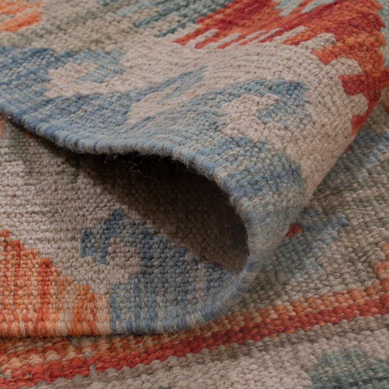 Kelim Teppich - Splash - 196 x 150 cm - mehrfarbig