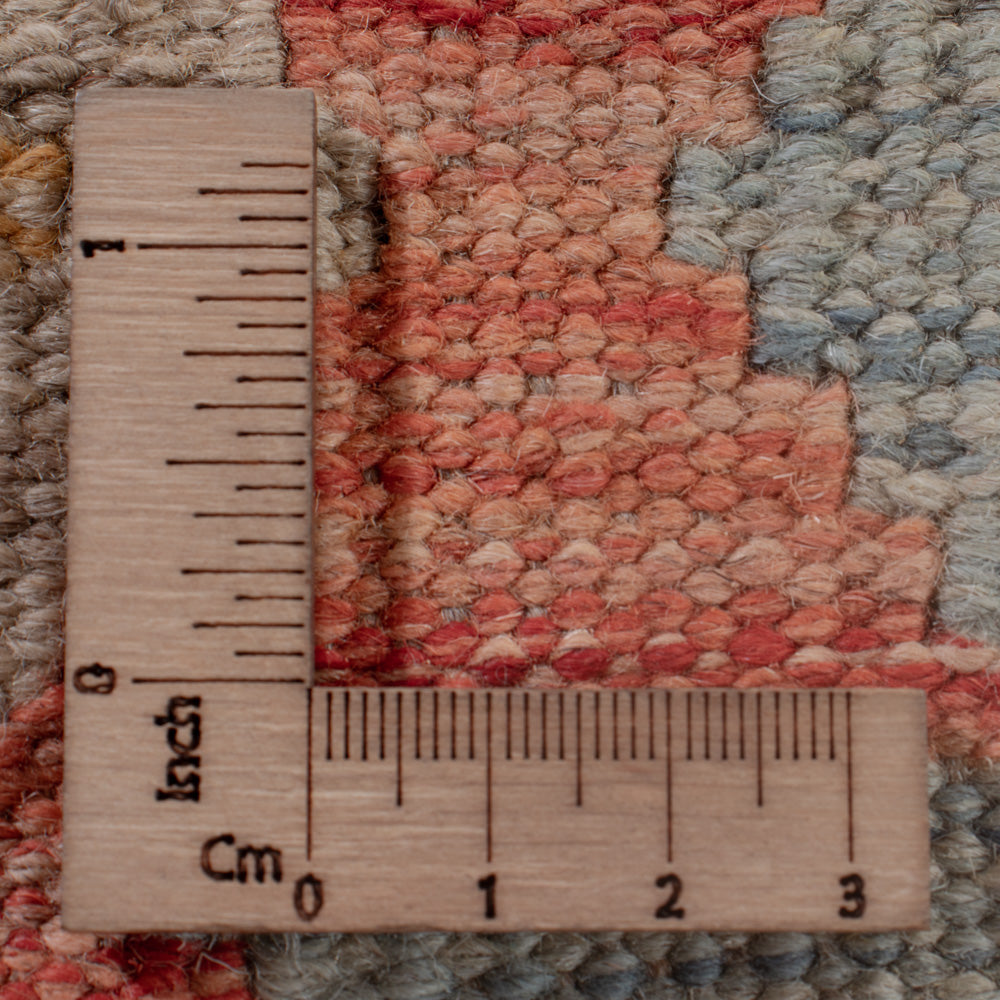 Kelim Teppich - Splash - 201 x 159 cm - mehrfarbig