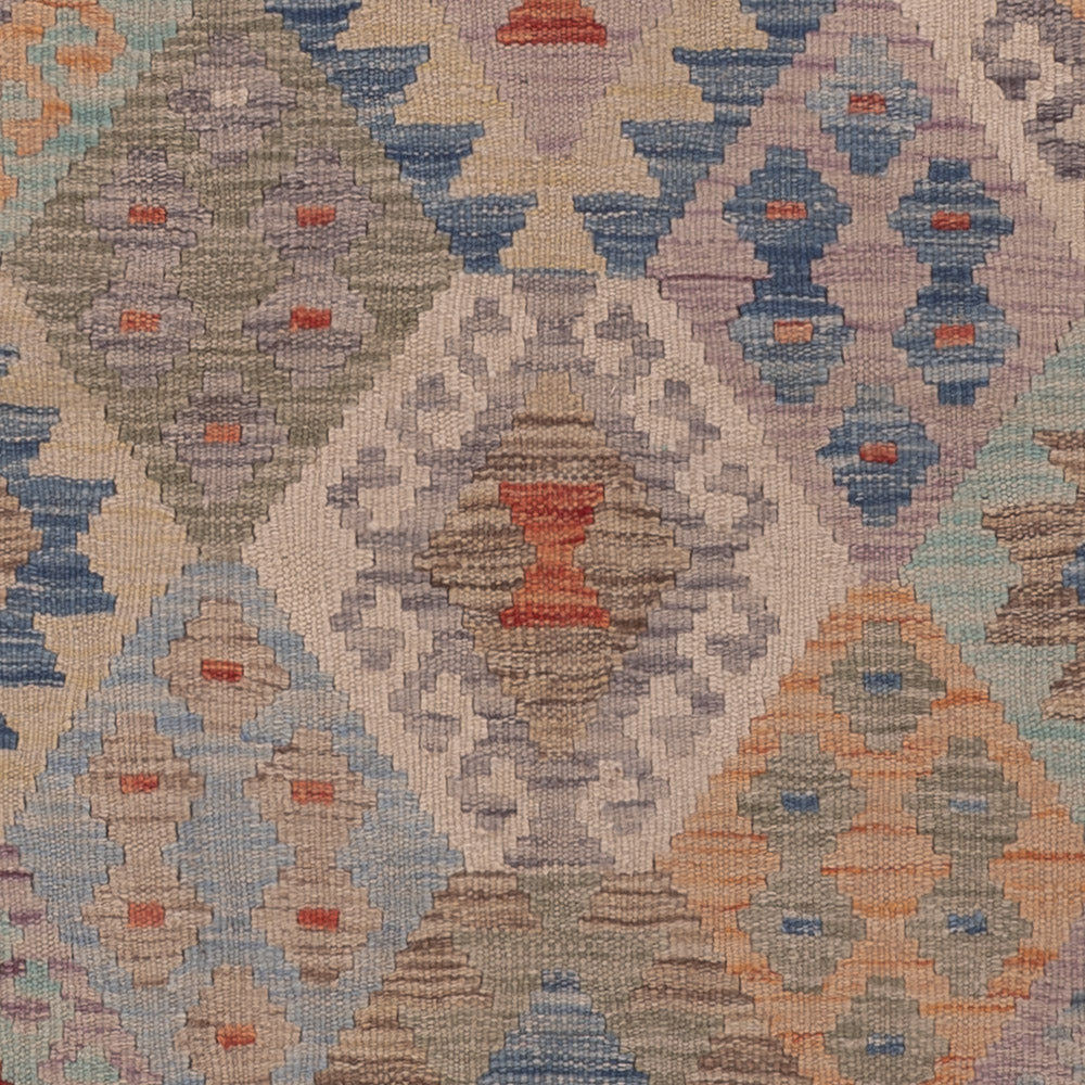 Kelim Teppich - Splash - 202 x 153 cm - mehrfarbig