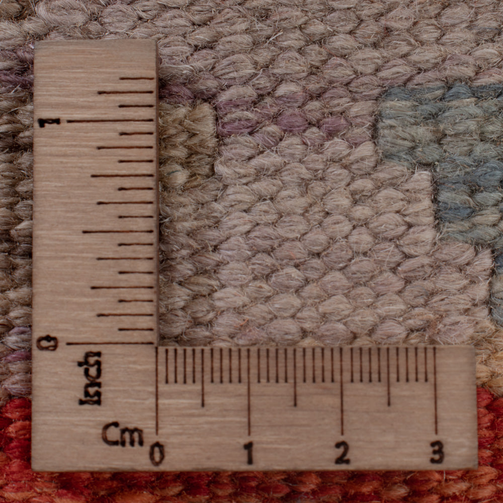 Kelim Teppich - Splash - 193 x 148 cm - mehrfarbig