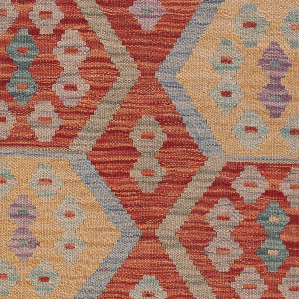 Kelim Teppich - Splash - 197 x 150 cm - mehrfarbig