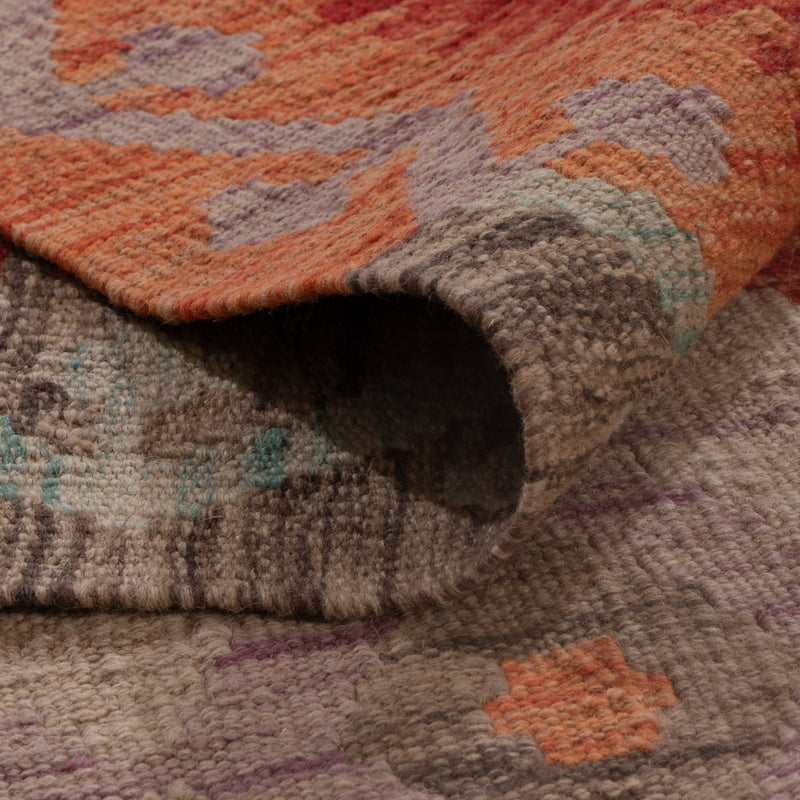 Kelim Teppich - Splash - 202 x 150 cm - mehrfarbig