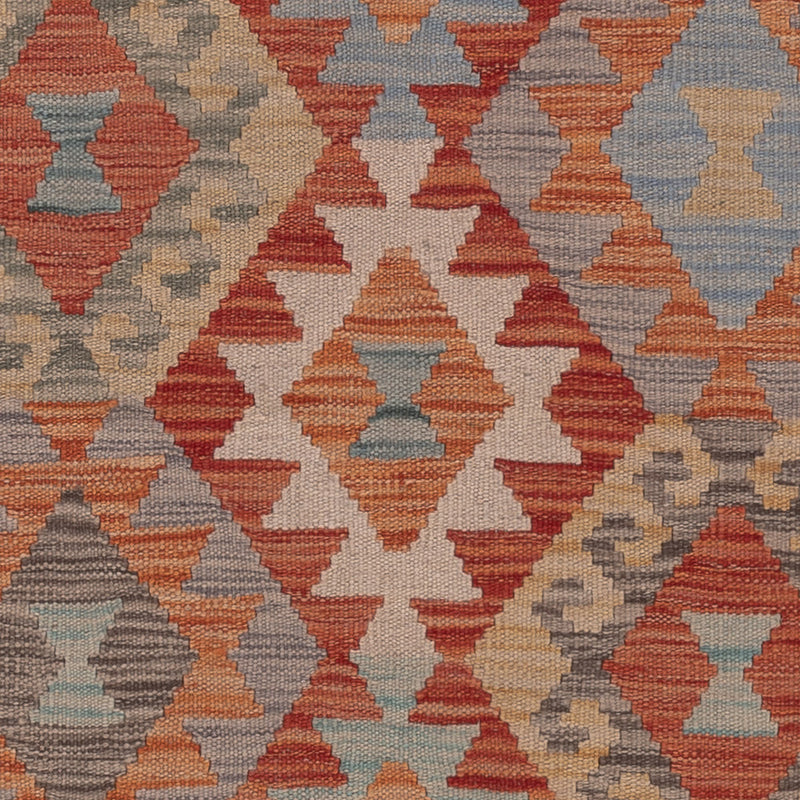 Kelim Teppich - Splash - 200 x 153 cm - mehrfarbig