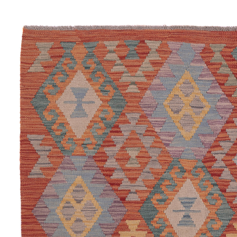 Kelim Teppich - Splash - 200 x 155 cm - mehrfarbig