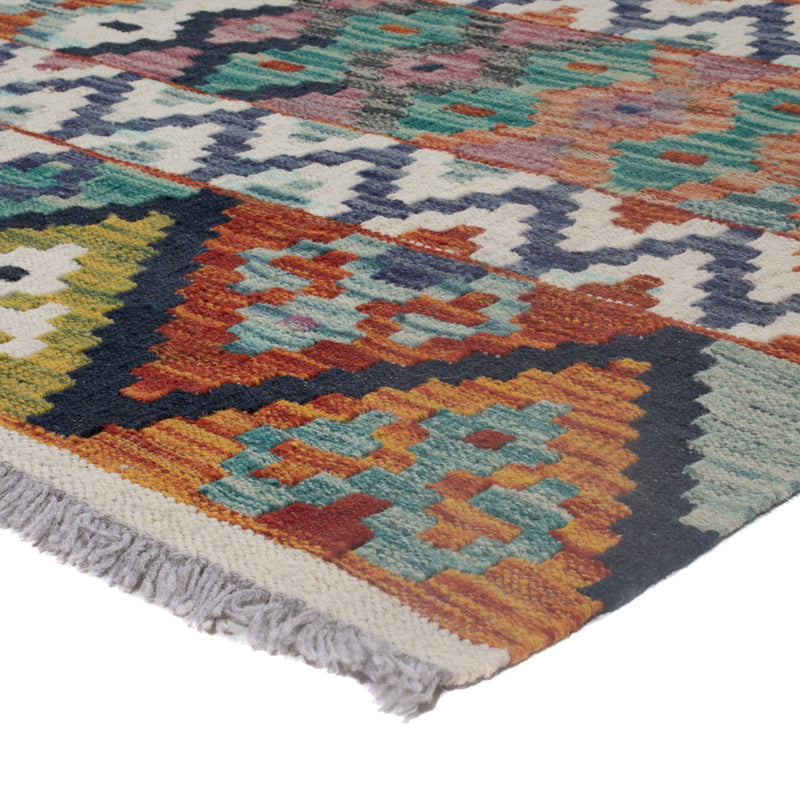Kelim Teppich - Splash - 241 x 185 cm - mehrfarbig