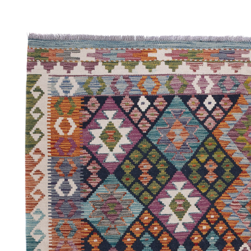 Kelim Teppich - Splash - 252 x 177 cm - mehrfarbig